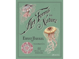 Livro ernst haeckel: art forms in nature: 22 pull-out posters de haeckel, ,ernst (inglês)
