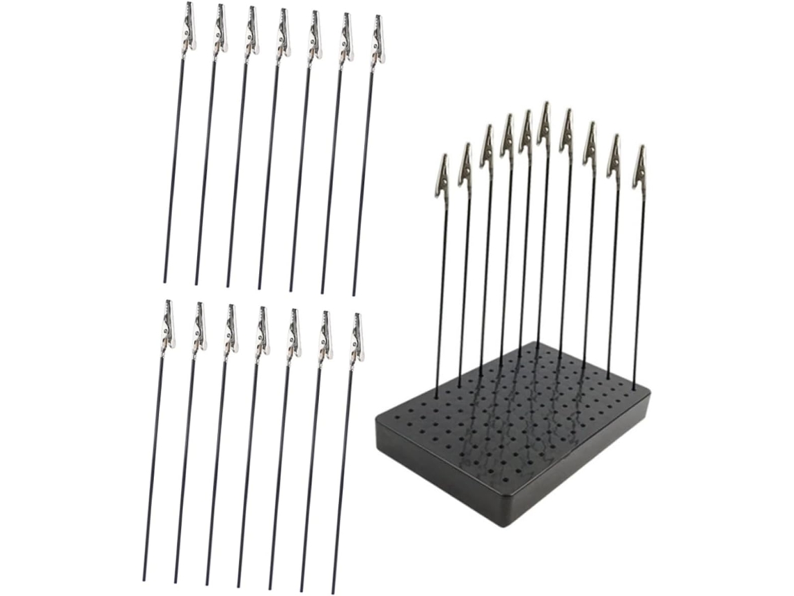 Cor Tehaux Clip Base Suporte Ferramentas Aerografia E Modelagem