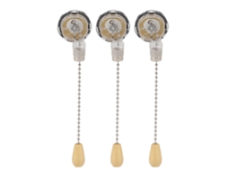 2026 3 Piezas Interruptor de Cadena de Teto para Ventilador e Luz Antioxidante Substituição 250v 125v