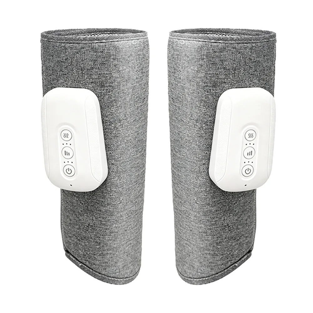 (conjunto Cinza De Duas Peças) Massageador Pneumático Elétrico Para Panturrilhas
