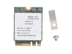 Cartão De Rede Sem Fio Dual Band 2.4/5ghz 867mbps Rtl8822ce Para Win 10 Luz Dourada