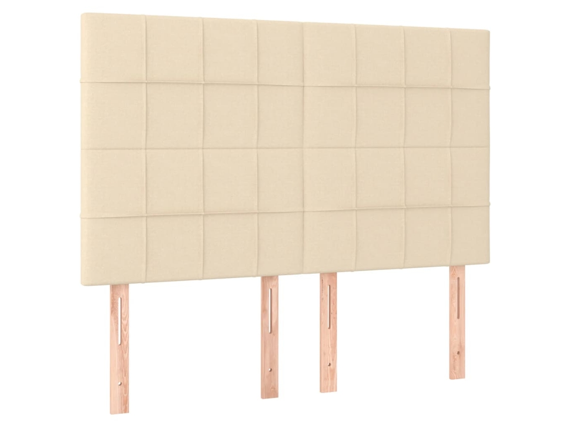 Headboard, Headboards Vidaxl Creme Tecido (144 Cm)