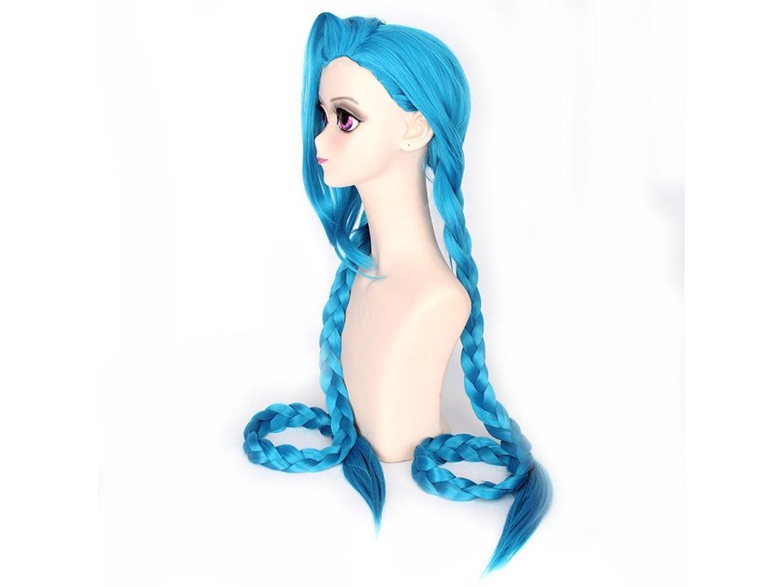 Peruca OEM League of Legends Wigs Jinx (120 cm)