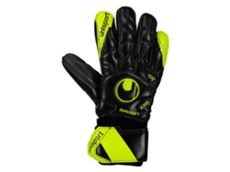 Luvas de guarda-redes de Futebol UHLSPORT Supersoft Half Negative Flex Frame (Adulto - Verde)