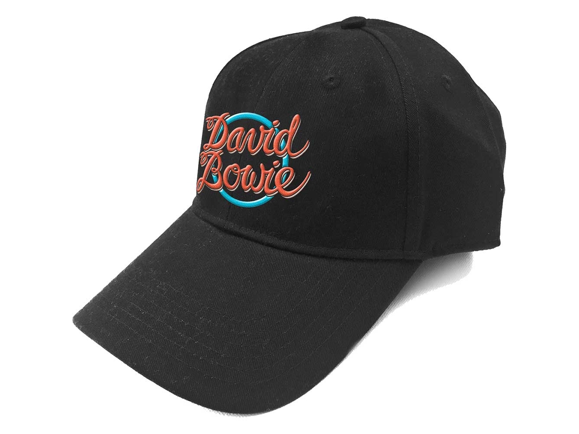Boné de Baseball David Bowie 1978 World Tour Mesh Back Preto ROCK OFF