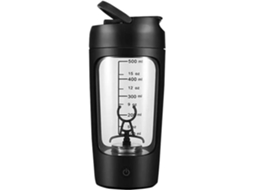 Lurelia Liquidificador Portátil Recarregável Usb, 620ml, Para Smoothies, Preto