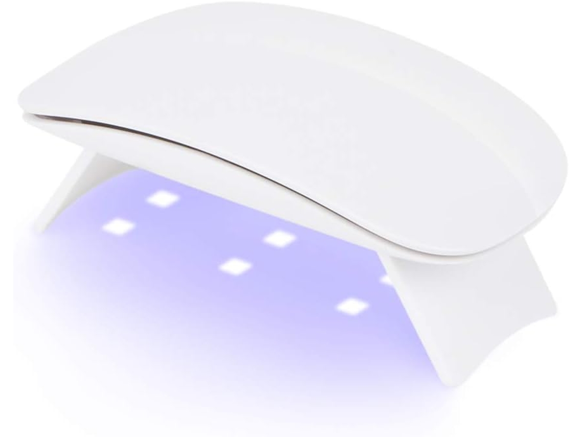 Branco - 1 Unidade De Máquina De Unhas Uv Mini Usb Portátil Para Unhas