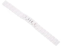 Conjunto De 2 Pulseiras De Cerâmica Branca Para Relógio Masculino E Feminino.