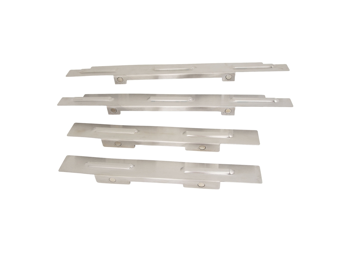 Protector de Vento Aço Inox para Blackstone 28 Polegadas