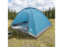 Vidaxl Barraca De Camping 6 Pessoa Azul