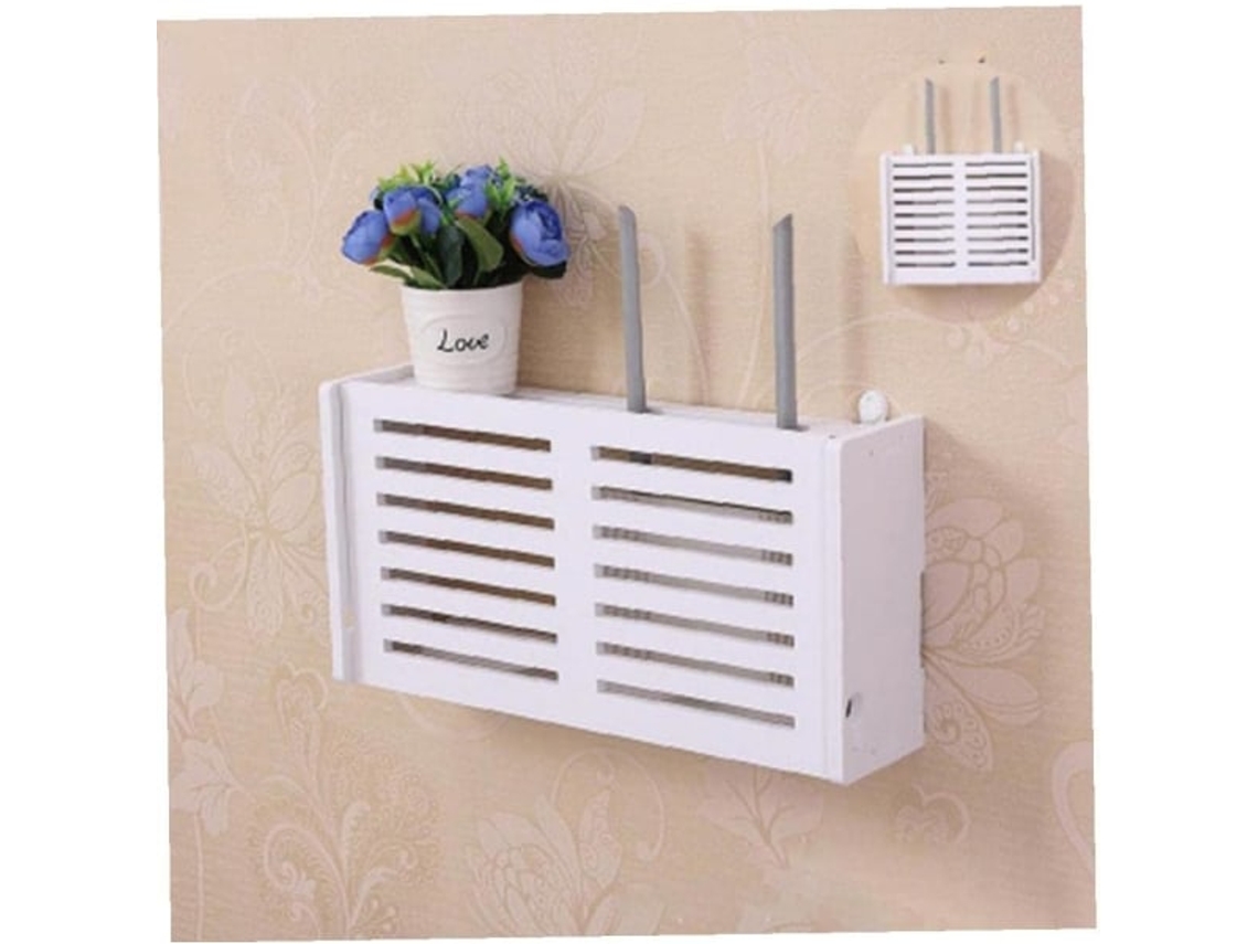 Suporte de Parede Madeira para Roteador Wi Fi de Sala BRILVIBERA