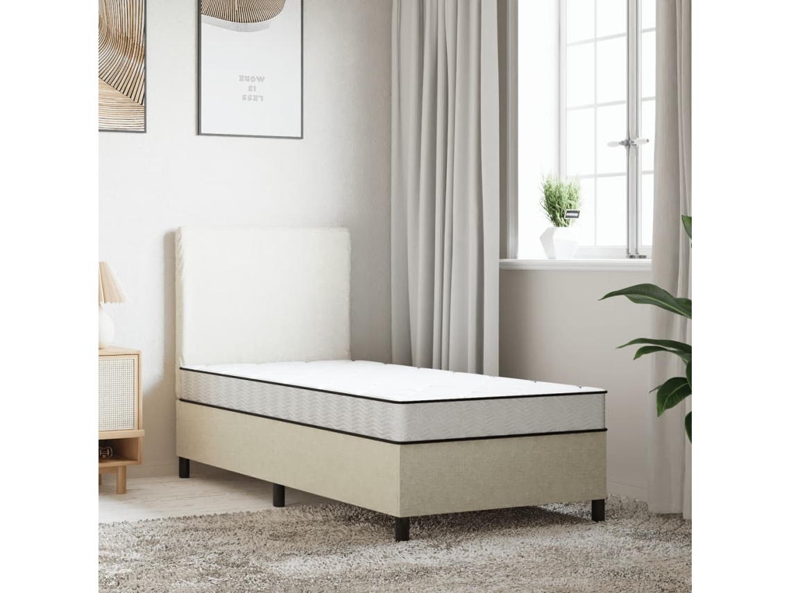 Vidaxl Colchão De Espuma P/ Criança Médio Suave 80x160 Cm