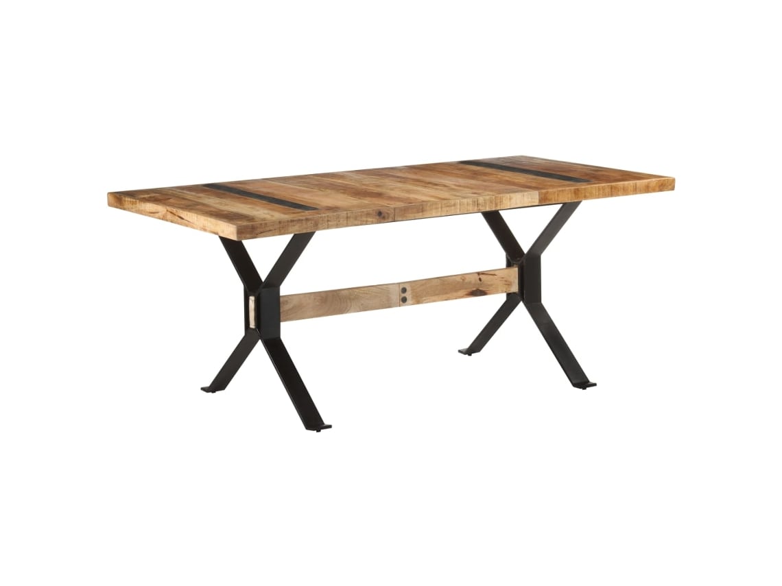 Dining Table, Dining Tables Vidaxl Marrom Madeira (180 X 90 X 76 Cm)