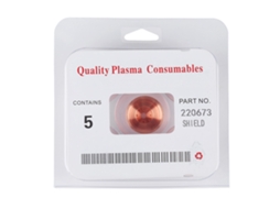 Conjunto de 5 peças de protetor de plasma para tocha de corte Max45 (consumíveis) 220673