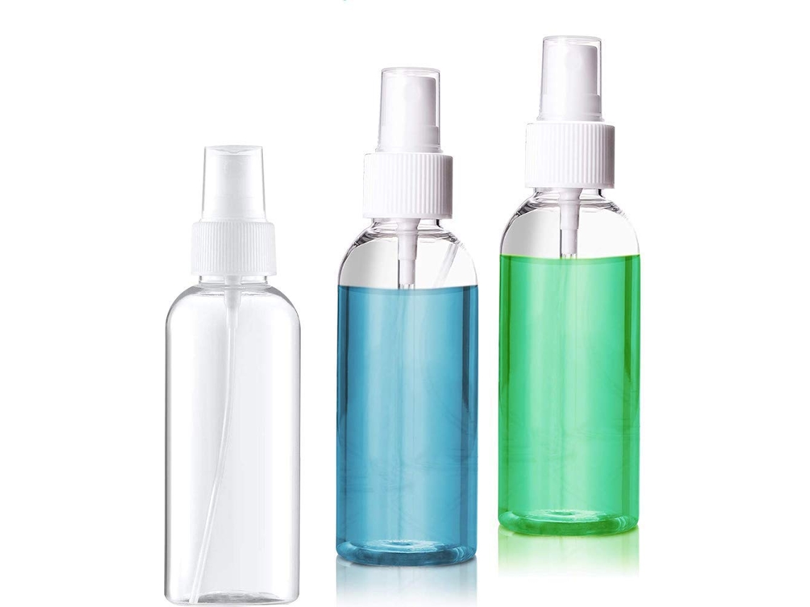 Conjunto De 3 Frascos Spray Pequenos - 50ml