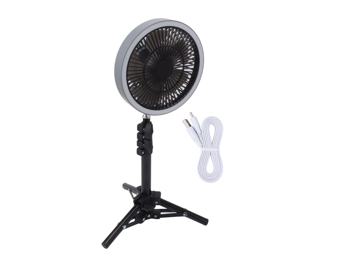Ventilador de Coluna Portátil, Oscilante, Recarregável com 10000mah e Controle de Velocidade LAXISCREED