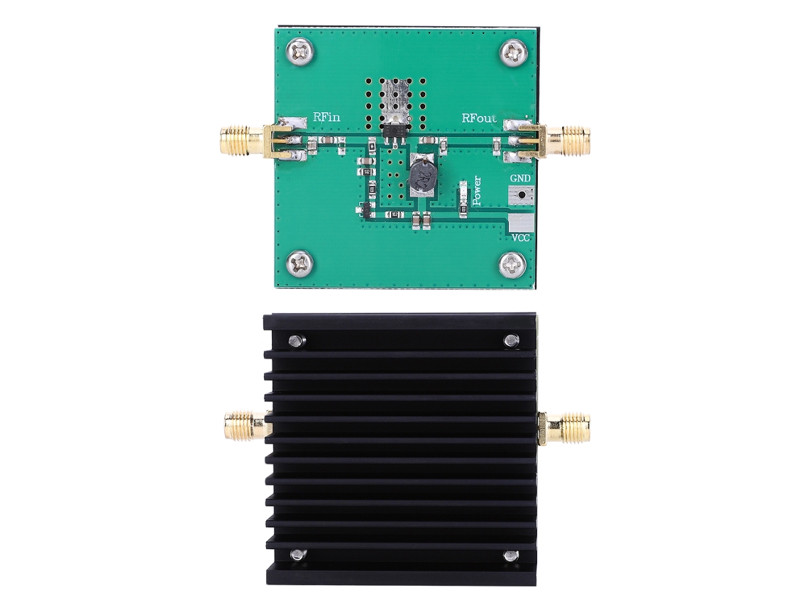 Laxiscreed Amplificador De Potência Rf 433mhz 5w Para Controlo Remoto Banda 380-450mhz