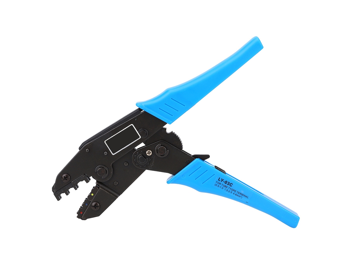 Ferramenta De Crimpagem Laxiscreed Para Terminais Pré-isolados 20-10 Awg Com Catraca