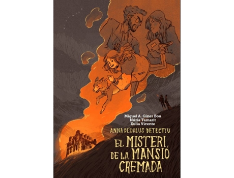 Livro El Misteri De La Mansió Cremada de Miguel Àngel Giner Bou (Catalão)