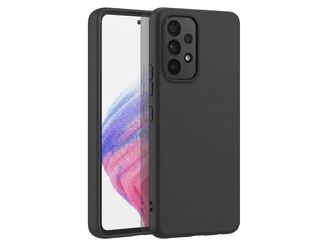 Capa Para Galaxy A53 5g Proteção Sóbria E Antichoque Em Silicone