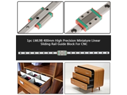Laxiscreed Guia De Deslizamento Linear Micro De Alta Precisão Para Cnc, Tamanho 400mm