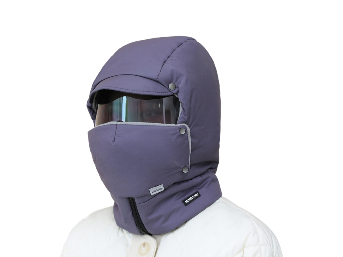 Balaclava Facial Completa À Prova De Vento Para Inverno Com Óculos, Boné De Esqui, Máscara Patiyu, Máscara Facial Completa À Prova De Vento Para Passe