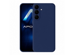 Capa Samsung Galaxy A57 Silicone Premium - Azul Escuro