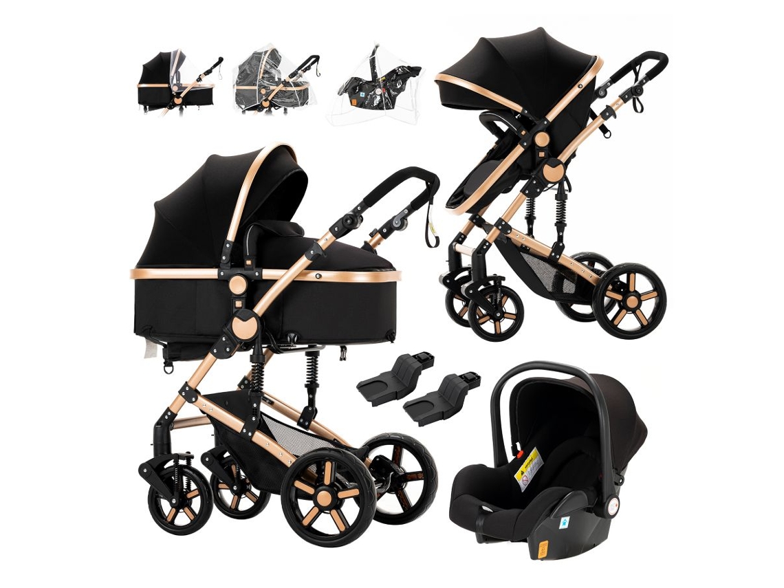 Carrinho De Bebê Sdbaby Trio 3 Em 1 Midas
