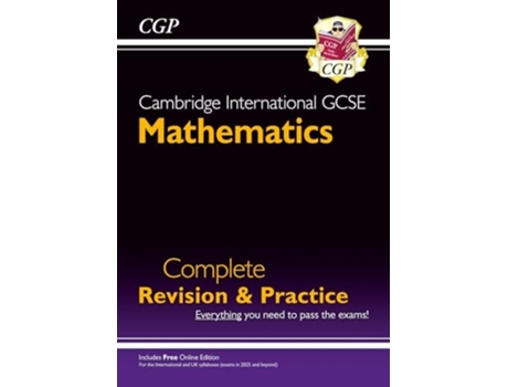 Livro New Cambridge International GCSE Maths Complete Revision amp Practice Core amp Extended de Cgp Books (Inglês)