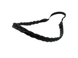 Headband Trançado Falso Elástico