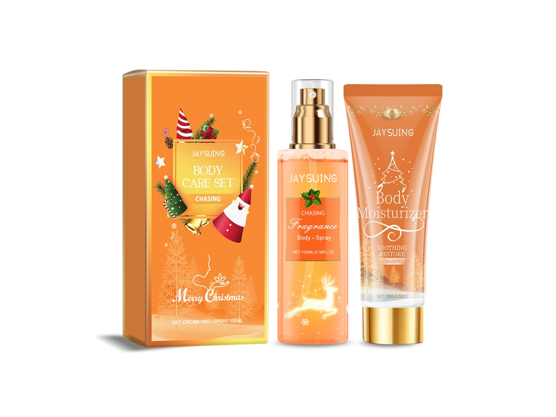 Kit de Cuidado Corporal Chasing Fragrance com LAXISCREED para o Natal Perfeito