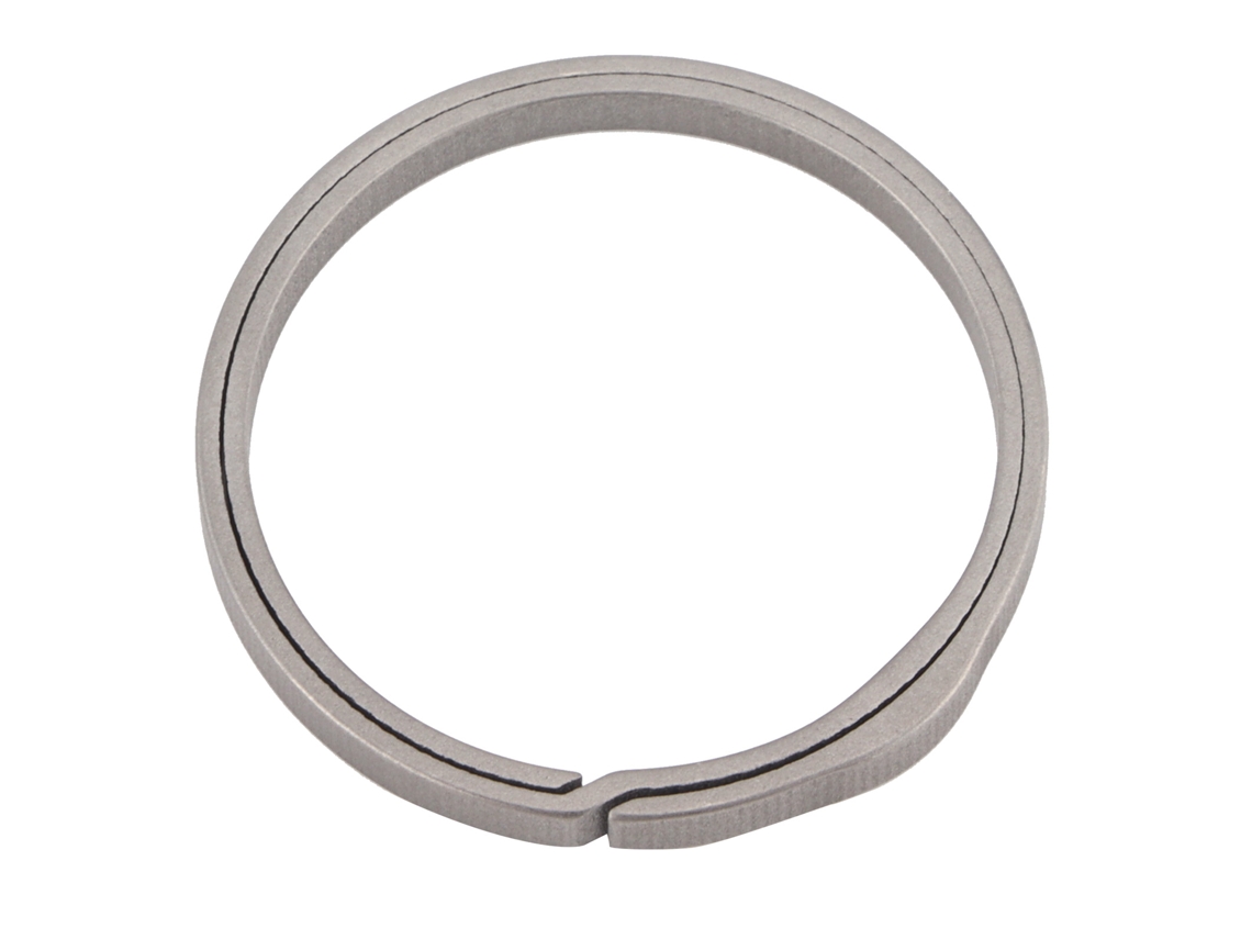 Anel Chave Titânio 33mm Cinza