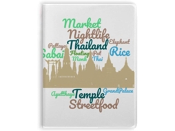 Carnet De Notes Tailândia Com Sopa De Cobertura Motif Temple Du Bâtiment