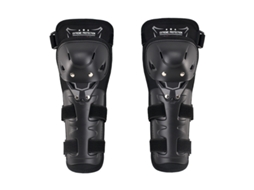 Joelheira para Moto Resistente Ao Vento e Quedas Preto Joelheira e Cotoveleira AOZORZ