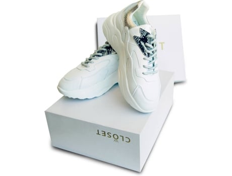 Ténis CLOSET Dallas Mulher (40 - Branco)