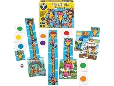 Girafas e seus lenços coloridos - POMAR
