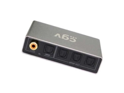 Caixa De Distribuição De Áudio Digital Audioline Optic 13 Preto E Cinza Interface Óptica 3322105005702 Cgv