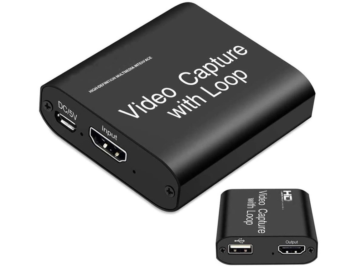Placa De Captura Hdmi Com Loop 4k, 1080p, 60fps, Usb 2.0, Para Ps3/4, Xbox One E 360 Bestvite