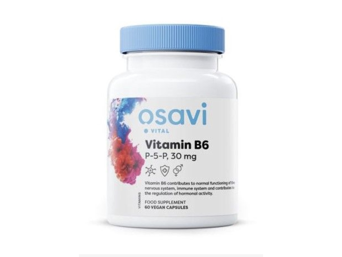 Vitamin B6 P 5 P 30 Mg 60 Vegan Kapseln Osavi