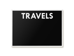 Magnetic Wall Board Travels For The Office Espelharte (70x50 Cm)