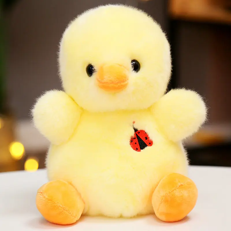 Almofada de Pelúcia Fofa de Animal MDUG (pato 20cm)