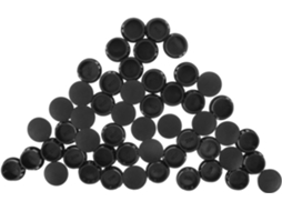Tampões Redondos De Nylon Preto Para Orifícios E Caixas Elétricas, 20 Unidades, Com Fecho De Pressão, Ideais Para