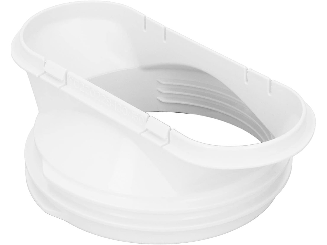 Adaptador De Janela Para Ar Condicionado Buachois Com Conector Mangueira Boca Plana 5, 9 Polegadas E 5