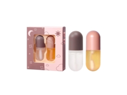 2 Pcs Aumentador De Lábios Para Lábios Mais Cheios E Hidratados Com Colágeno E Vitamina E