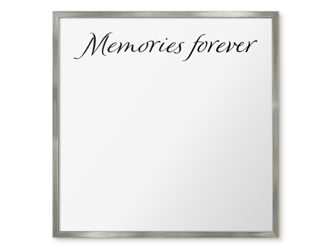 Magnetic Board Memories Forever For The Living Room Espelharte (50x50 Cm)