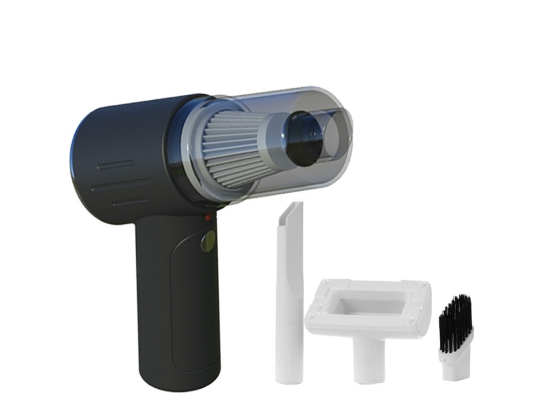Lurelia Aspirador Portátil Sem Fios Para Carro, 120 W, 22000 Mah, 7,4 V, Luz Led