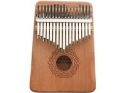 Kalimba, Piano De Polegar, 17 Notas, Instrumento Musical Portátil, Presente