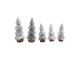 Árvore De Natal Artificial Mini De 24 Polegadas Com Luzes Warm E Decorações Da Laxiscreed
