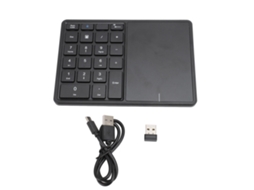 Teclado Numérico Sem Fio Com Touchpad