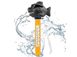 Termômetro da Piscina, Temperatura Água com Corda, Inquebrável, Termômetr o Flutuante para Banho de Gelo GOKOCO